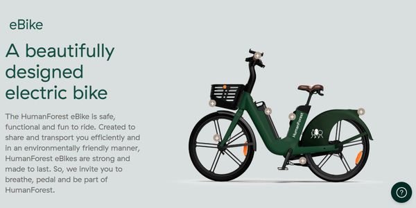 Human shop forest bikes
